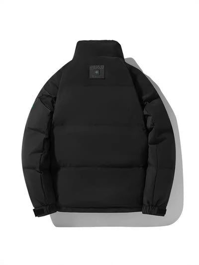 Chamarra Acolchada de Invierno para Hombre con Cuello Alto - Image 16