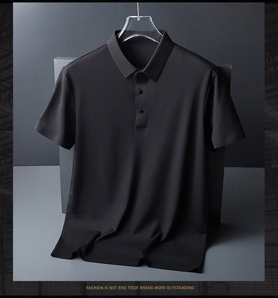 Camiseta Manga Corta Transpirable con Solapa para Hombre - Image 14