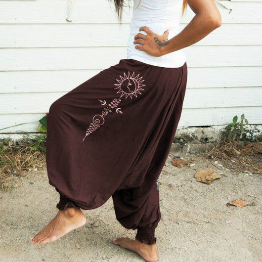 Pantalones Estampados Sueltos y Ligeros - Image 7