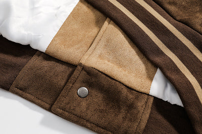 Chaqueta Cardigan Hip-Hop Cuadros con Cuello Tipo Polo - Image 18