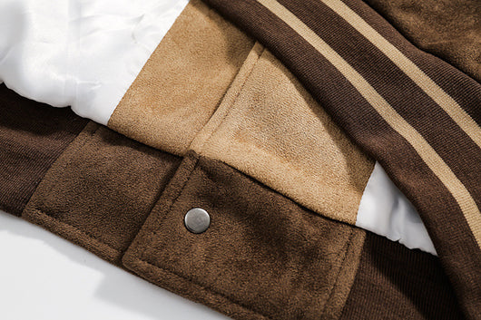 Chaqueta Cardigan Hip-Hop Cuadros con Cuello Tipo Polo - Image 18
