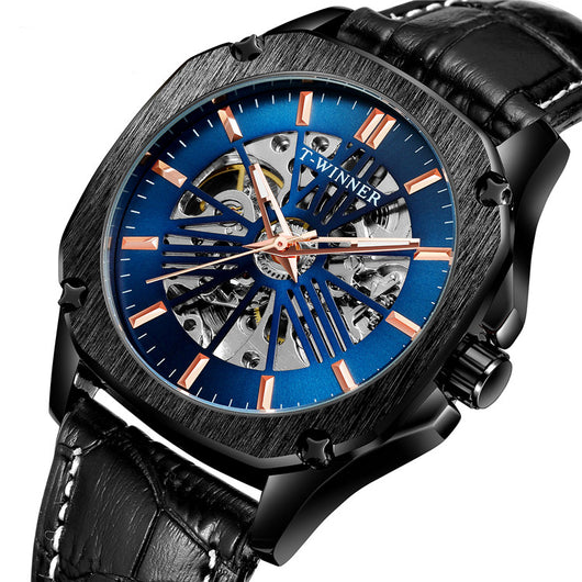 Reloj Mecánico Automático Resistente al Agua con Diseño Esqueletado - Image 14