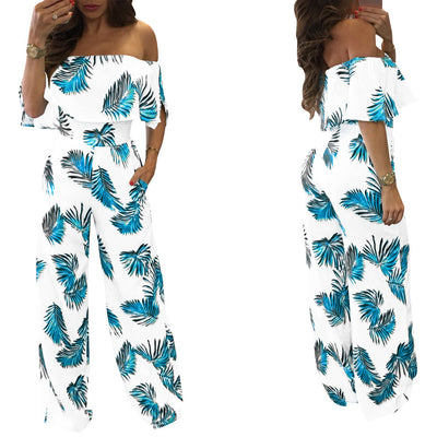 Jumpsuit Holgado con Cuello Volante y Estampado de Letras - Image 7