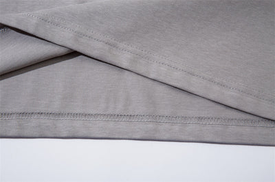Camiseta de Algodón Puro con Diseño de Sombra Creativa para Hombre - Image 7