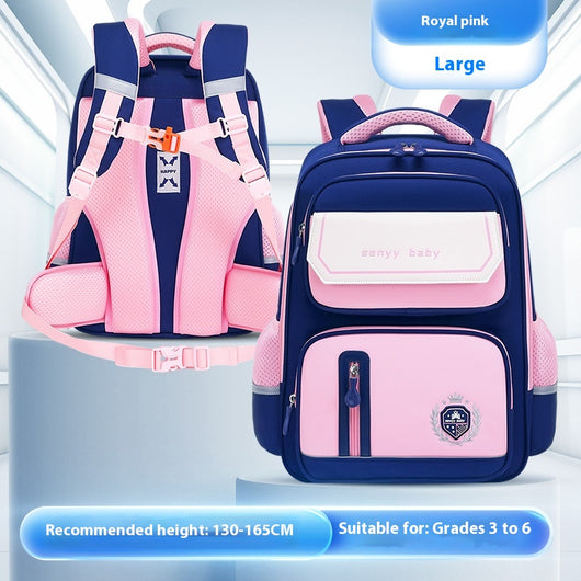 Mochila Escolar Ergonómica con Protección de Columna y Tela Impermeable - Image 4