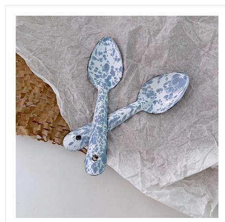 Tazón para Ensalada y Cereales con Diseño Artístico en Azul - Image 6