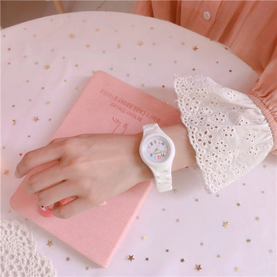 Reloj de Colores Pastel Estilo Kawaii Japonés - Image 7
