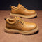 Zapatos Casuales de Cuero Genuino para Hombre - Estilo Vintage Primavera Otoño