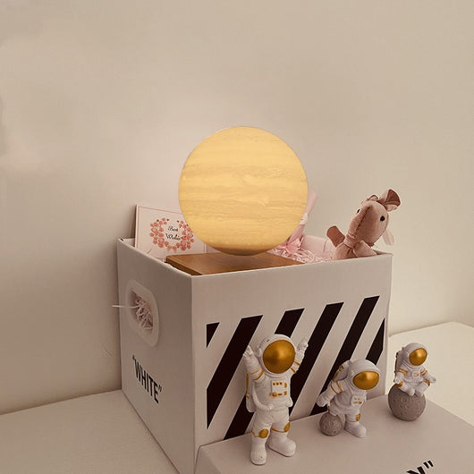 Lámpara Nocturna Tierra Luna con Levitación Magnética - Image 13