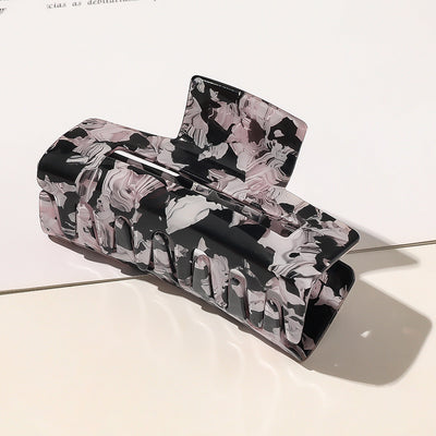Pinzas para Cabello de Aleación Dorada con Diseño Geométrico Calado - Image 16