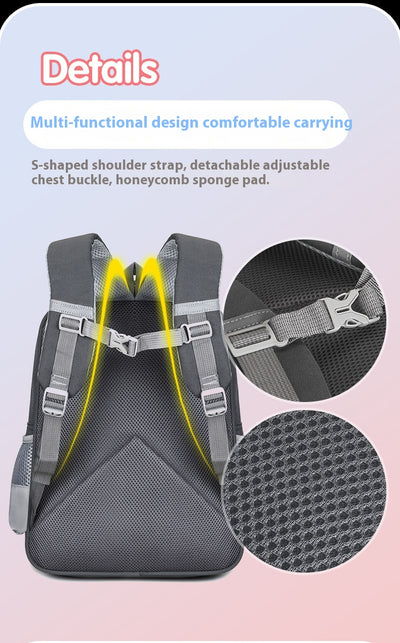 Mochila Escolar Ergonómica de Gran Capacidad con Protección Dorsal - Image 17