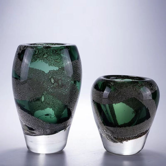 Jarrones de Cristal Decorativos para Hoteles y Casas Modernas