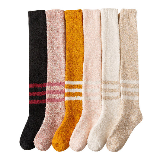 Calcetines de Terciopelo Coral para Dormir - Mujer - Image 3