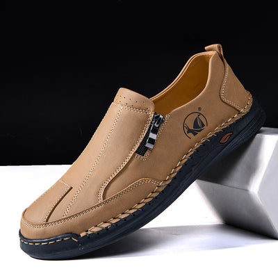Zapatos Casuales de Cuero con Cordones para Hombre - Estilo Outdoor - Image 3