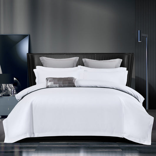Juego de Cama Hotelero Blanco Puro - Set de 4 Piezas - Image 12