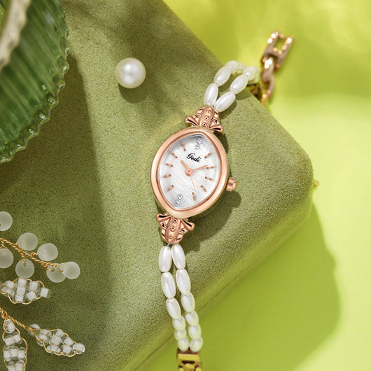 Reloj Pulsera Mujer Nácar Perla - Elegancia Atemporal - Image 6