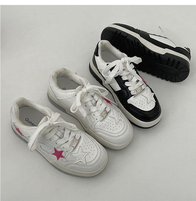 Zapatillas Deportivas Coreanas de Punta Redonda - Estilo Versátil y Elegante - Image 10