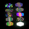 Máscara Reflectante Multicolor para Halloween y Navidad