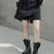Shorts Cintura Alta Estilo Oscuro Diseñador para Mujer - Personalidad Moderna