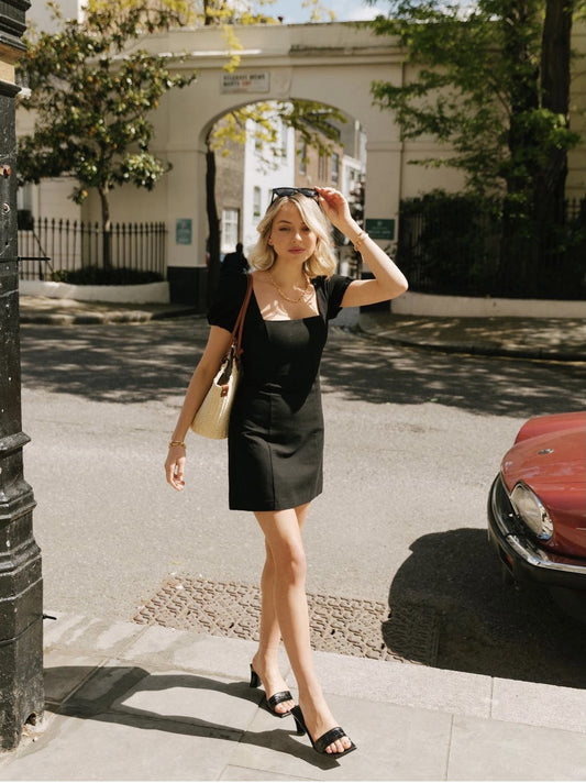 Vestido Francés de Verano Dulce y Picante - Diseño Sofisticado