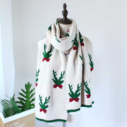 Bufanda Tejida de Lana para Estudiantes - Abrigo Perfecto para Invierno - Image 15