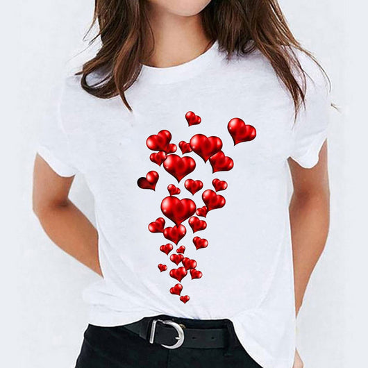 Playera Corta de Amor Dulce y Adorable - Image 16