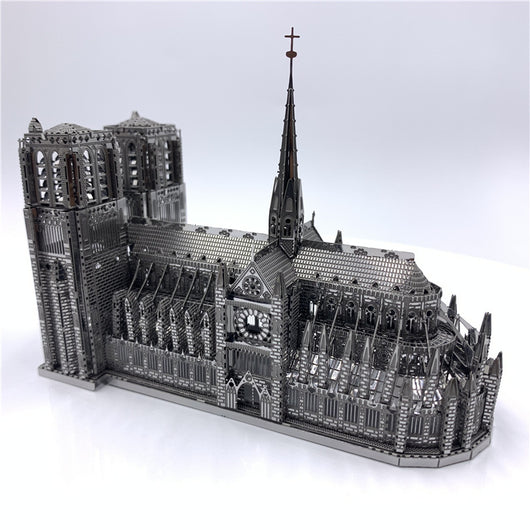 Puzzle Metálico 3D Catedral Notre Dame de París - Image 9