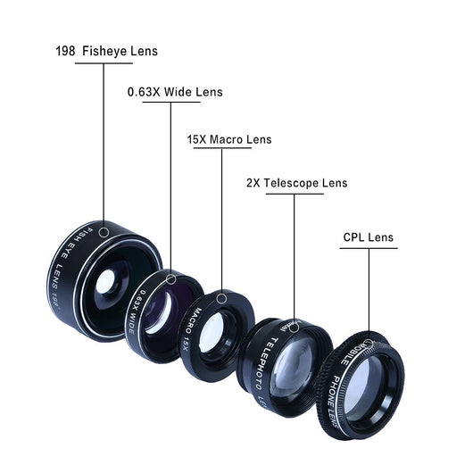Kit de 5 Lentes para Móvil - Fotografía Profesional en tu Bolsillo - Image 9