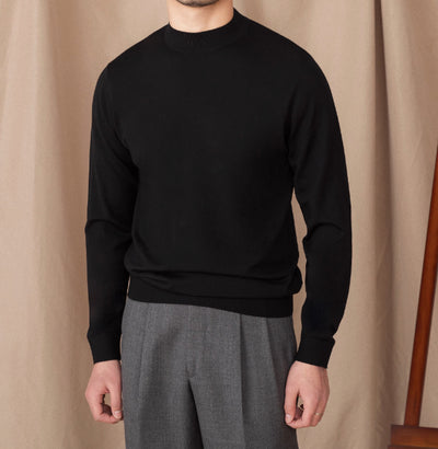 Suéter Slim Fit de Lana Merino para Commute Diario - Image 14