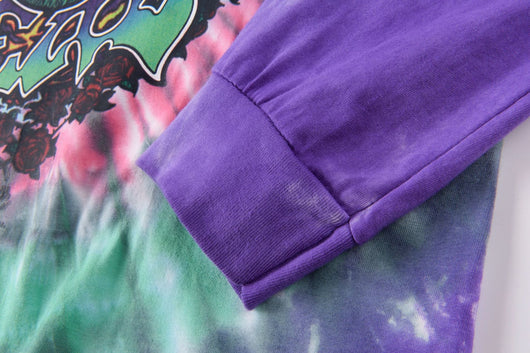 Remera Tie Dye Calavera Religiosa Estampada Manga Larga - Image 14