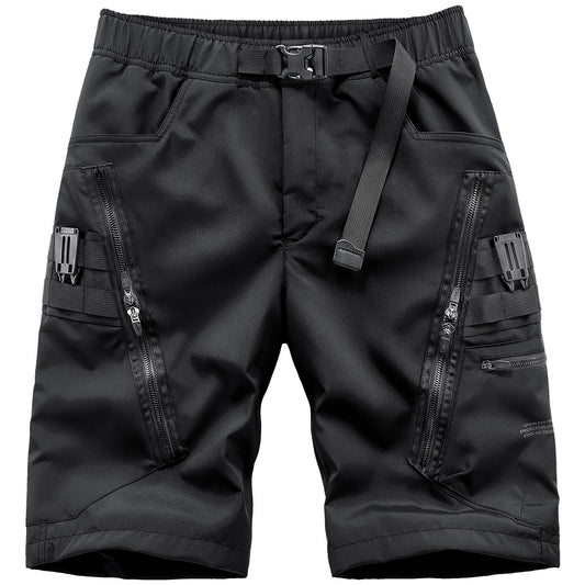 Pantalones Deportivos Casuales Holgados con Múltiples Bolsillos para Hombre