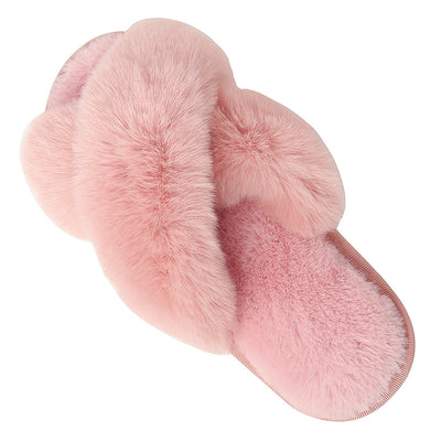 Pantuflas Invierno Cálidas con Cinturón Cruzado de Algodón - Image 5