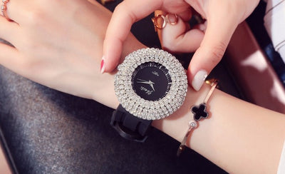 Reloj de Mujer Coreano con Diamantes y Cielo Estrellado de Lujo - Image 6