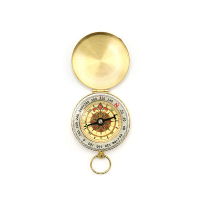 Brújula de Bolsillo Vintage G50 con Tapa Luminosa - Multifuncional para Montañismo - Image 4