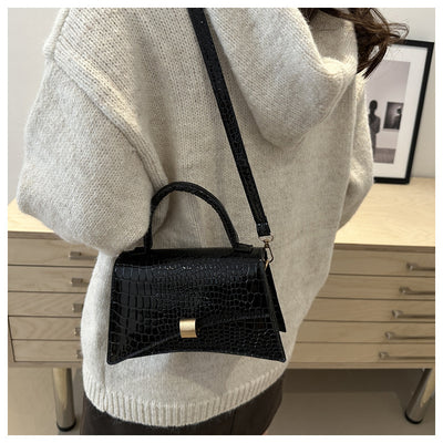 Bolso de Cuero PU Texturizado Casual para Mujer - Diseño Minimalista - Image 61