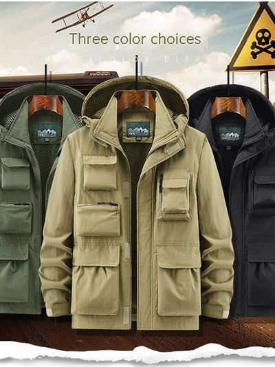 Chaqueta Impermeable Tipo Overol para Actividades Outdoor - Image 2