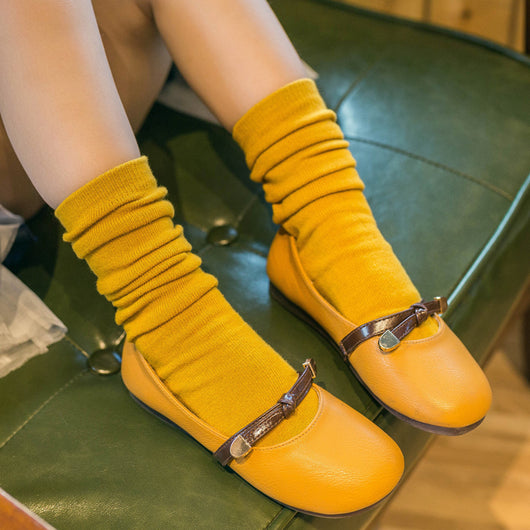 Calcetines Infantiles sin Talón Lisos y Cómodos - Image 35