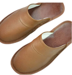 Pantuflas de Cuero Genuino Baotou Cómodas para Toda la Familia - Image 9