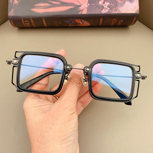 Gafas Cuadradas Personalizadas con Protección Azul para Hombre y Mujer - Image 18