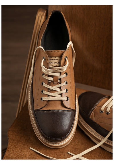 Zapatos Casuales de Cuero Genuino con Plataforma - Estilo Vintage Artesanal - Image 20