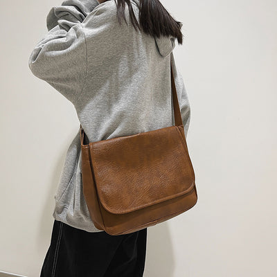 Bolsa Mensajera Vintage Estilo Británico para Hombre - Image 2