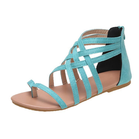 Sandalias Romanas con Tiras Cruzadas - Estilo Europeo Minimalista - Image 7