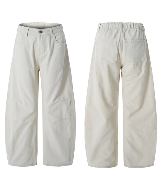 Culotes Retro Americanos Holgados con Pliegues para Hombre - Image 19