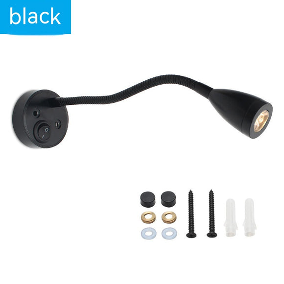 Lámpara Lectora LED 12V 24V con Voltímetro Integrado