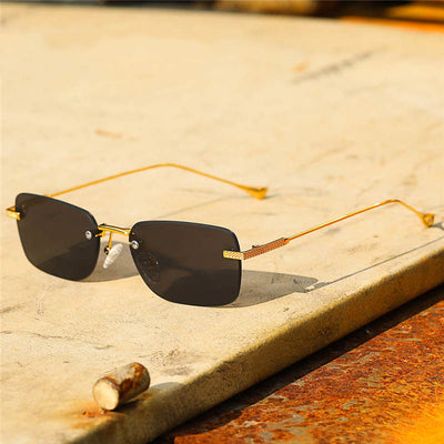 Gafas de Sol Cuadradas sin Marco Jett - Diseño Minimalista - Image 9