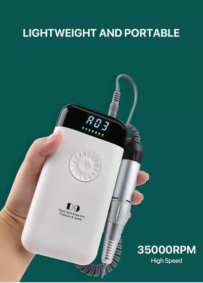 Pulidor de Uñas con Velocidad Ajustable y Removedor Cerámico - Image 9
