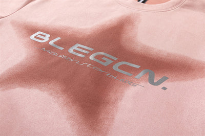 Playera Estampada con Estrella de Cinco Puntas para Hombre - Image 16