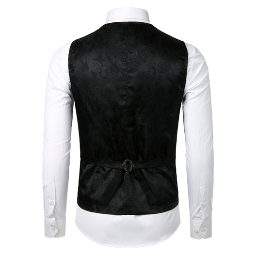 Chaleco Steampunk Dorado para Hombre - Traje Elegante sin Mangas - Image 14