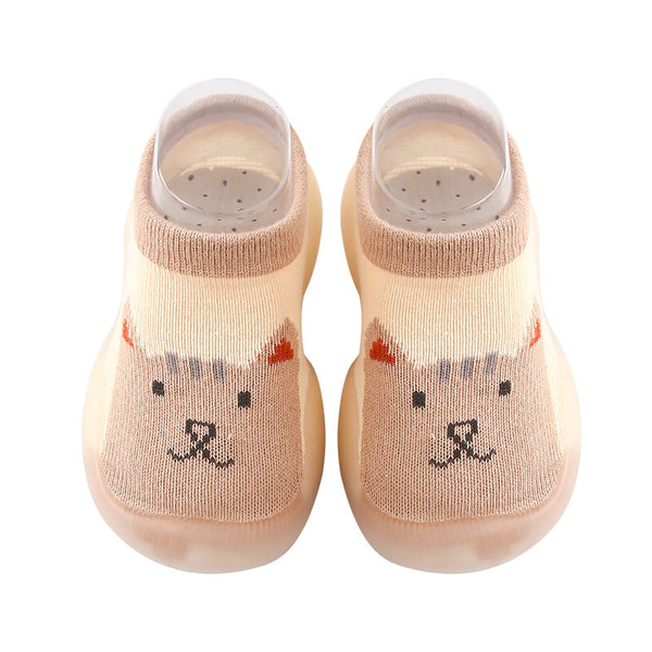Zapatos Infantiles de Estilo Coreano con Suela Suave para Interior