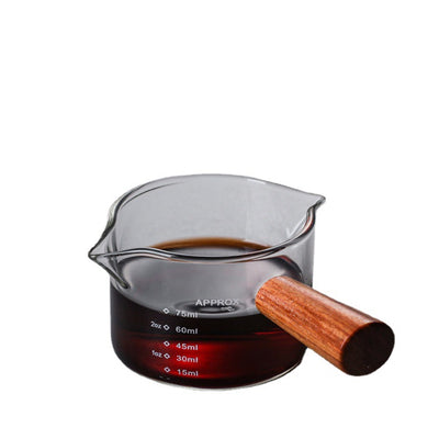 Vaso Medidor de Vidrio Italiano con Escala Integrada - Image 4